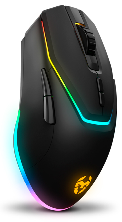 KROM KABALA Kit Teclado y Ratón Wireless RGB SP - detalle