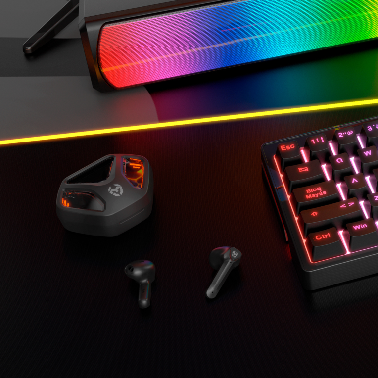 KROM KALL AURICULAR IN-EAR GAMING WIRELESS - detalle
