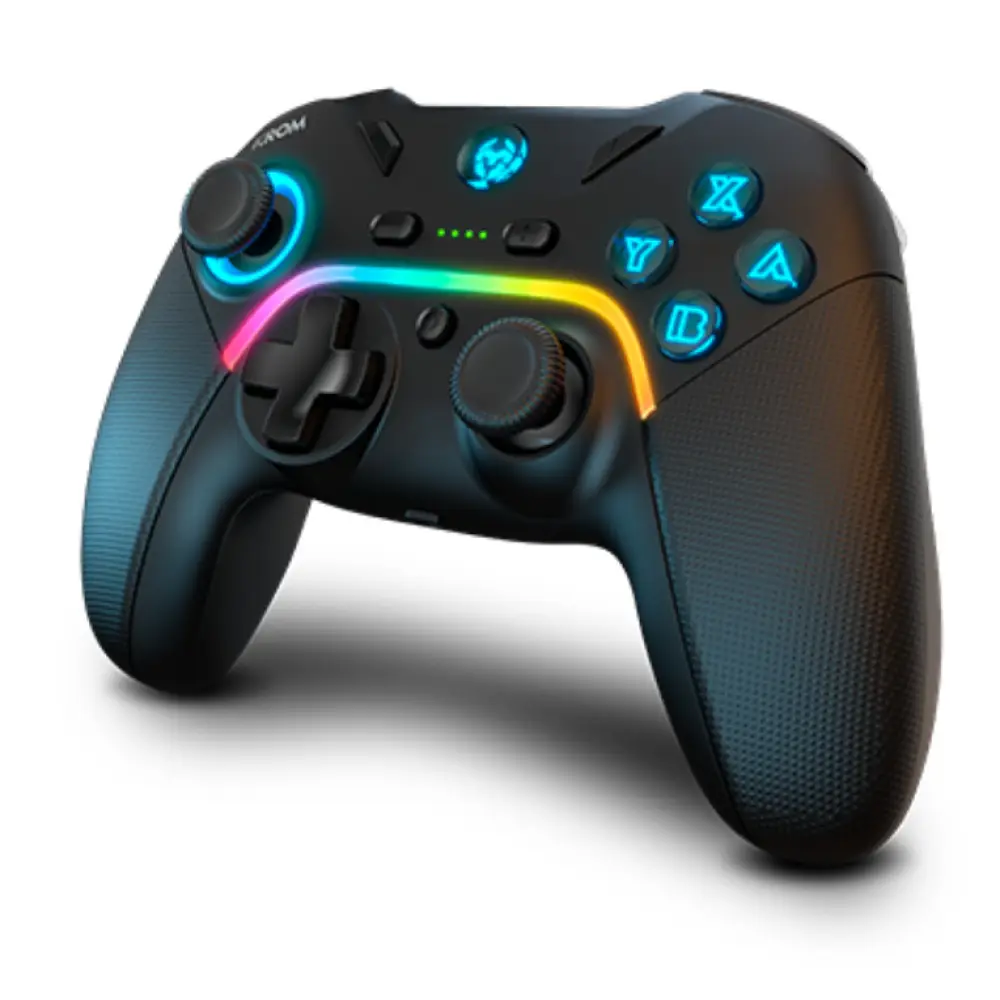 Krom Kayros Negro Bluetooth Gamepad Analógico/Digital Android. Nintendo Switch. PC. iOS