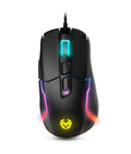 Krom Kick ratón Juego mano derecha USB tipo A Óptico 6200 DPI