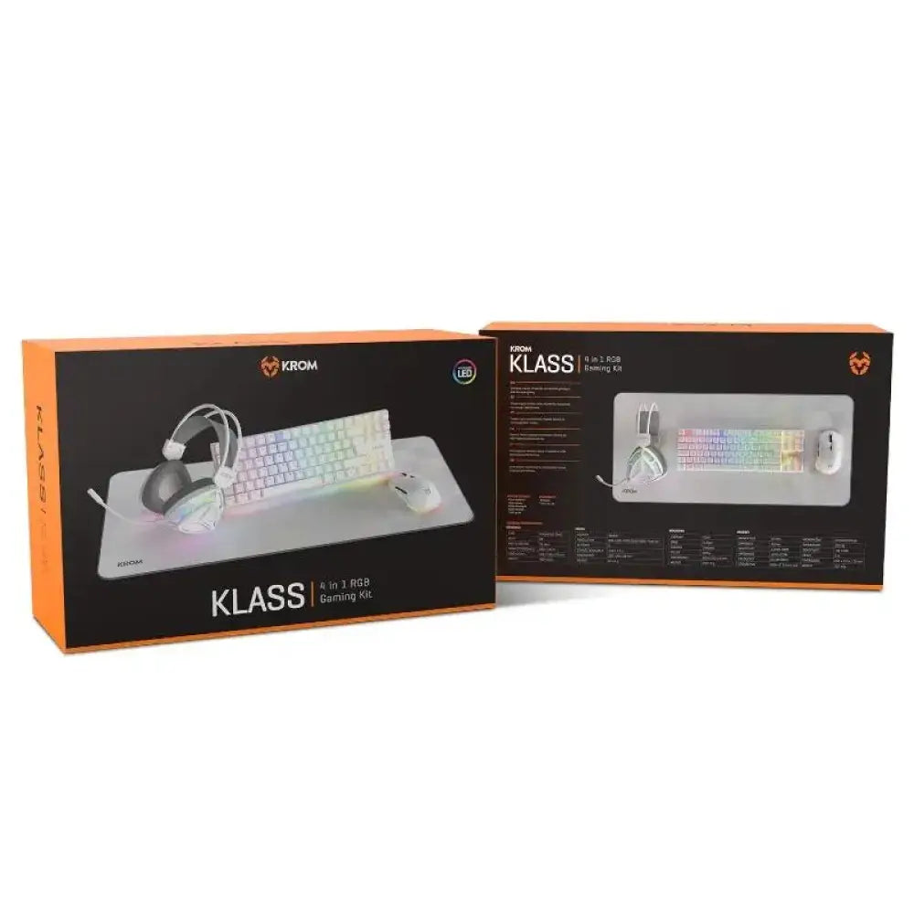 KROM KLASS PCombo Gaming  4 en 1 - detalle