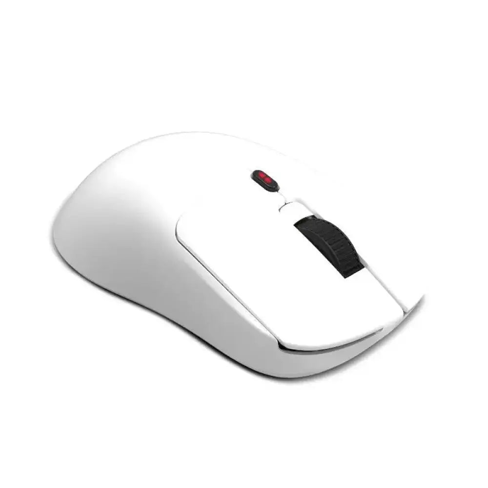 KROM KLEVER Raton gaming superligero wireless Blco - detalle