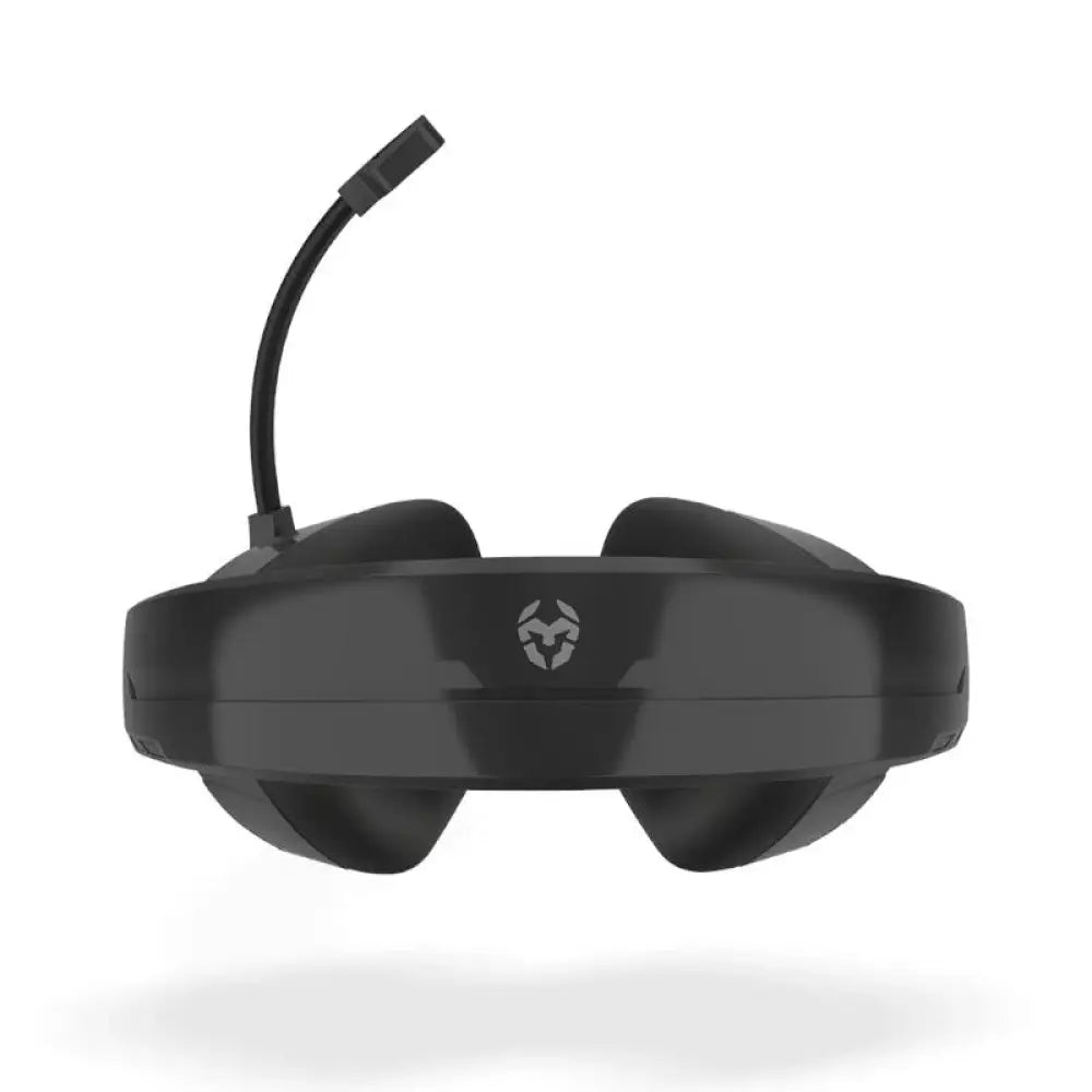 Auriculares con micrófono KROM KOPA PRO para gaming, diseño stereo, con almohadillas cómodas y cable en color negro.