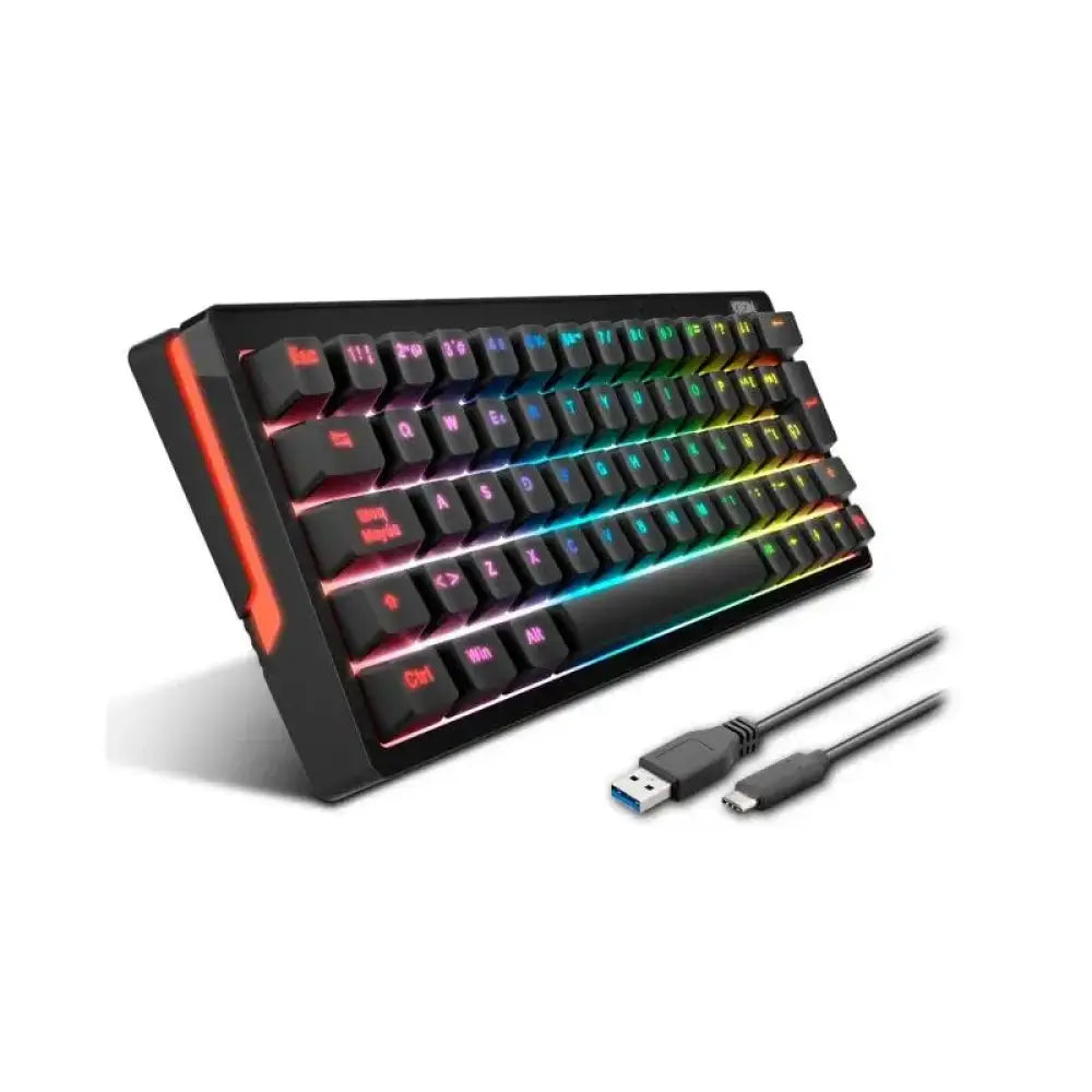 KROM KREATOR Mini Teclado Mecánico  RGB - detalle