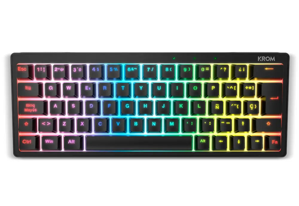 Krom Kreator teclado USB Negro
