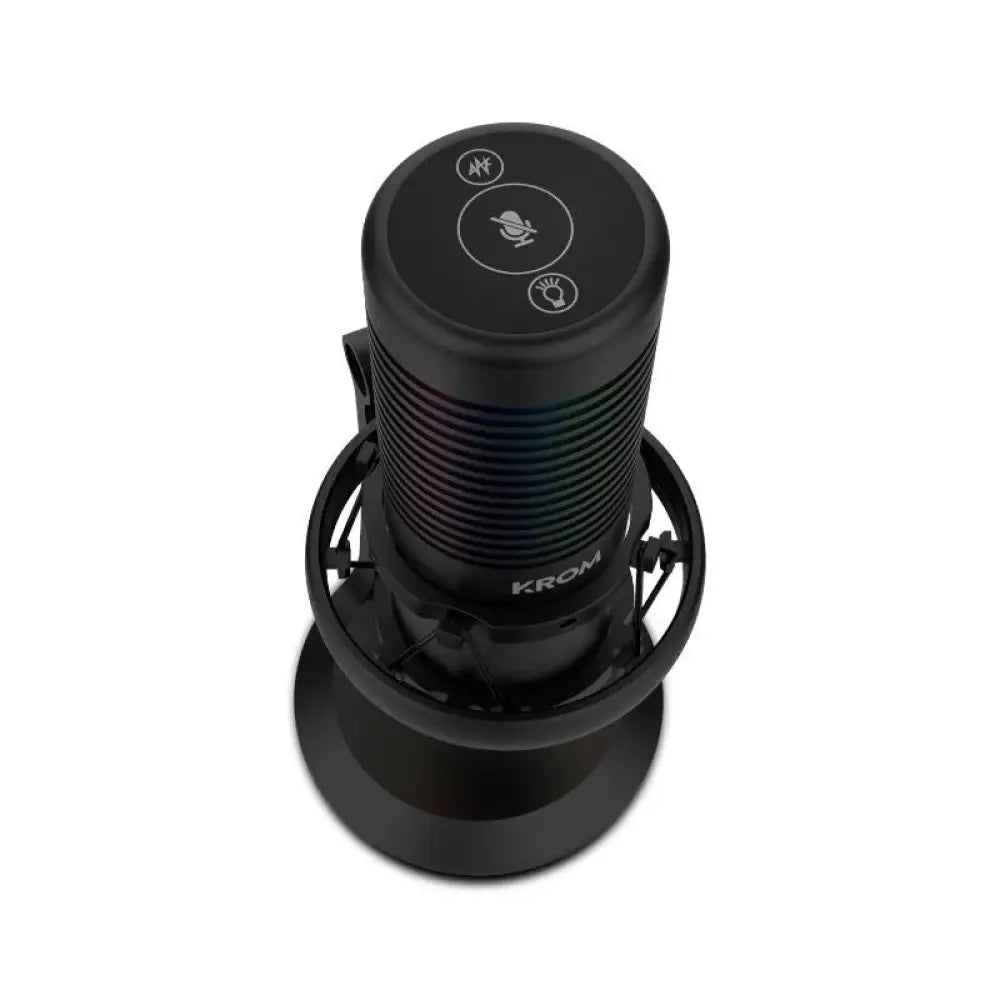 KROM Microfono KAZE Streaming Rgb - detalle