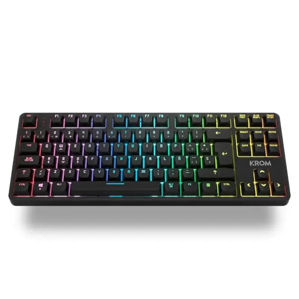 KROM Mini teclado KERNEL PRO Mecanico inalam. RGB - detalle