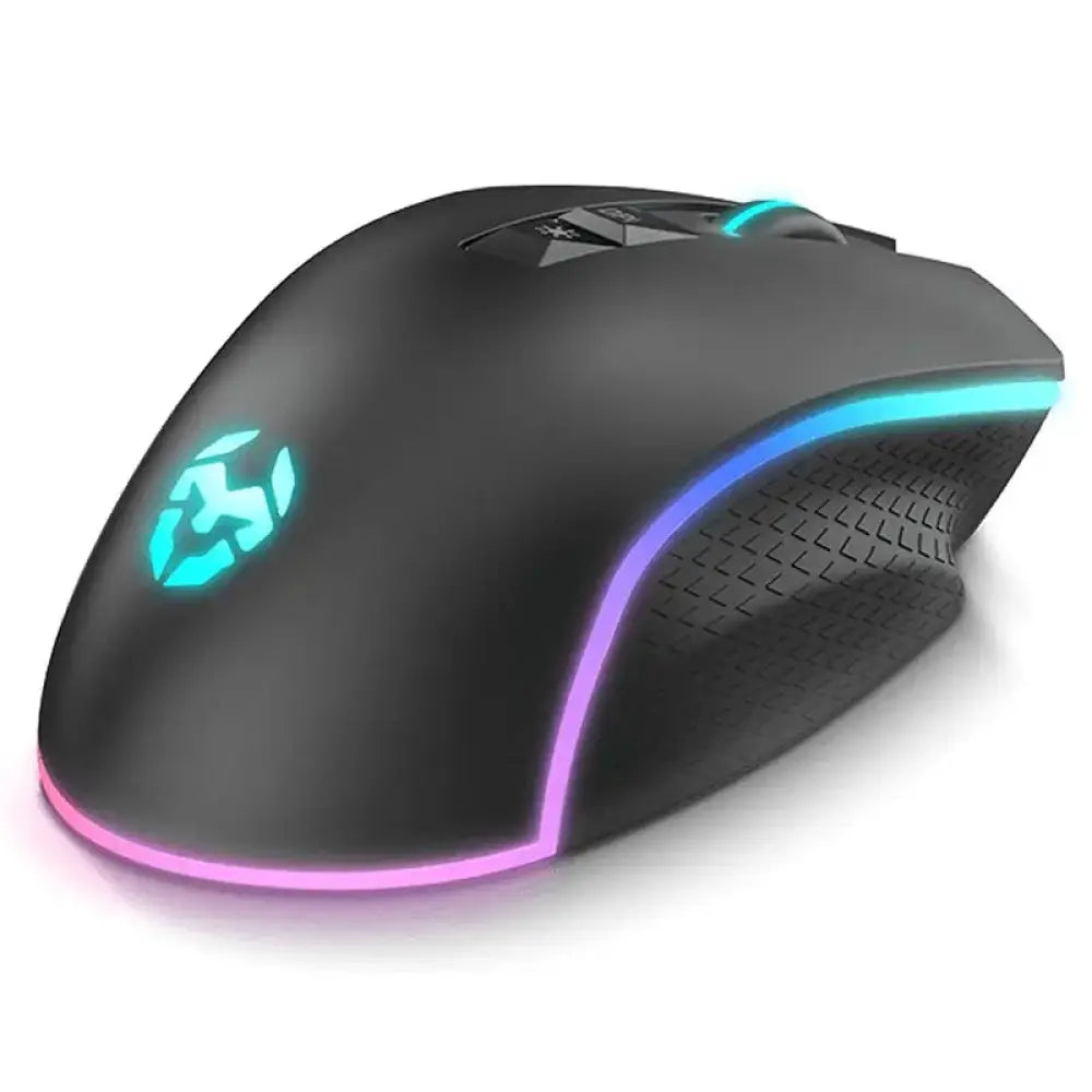 Krom Raton Gaming Keos RGB rainbow - detalle