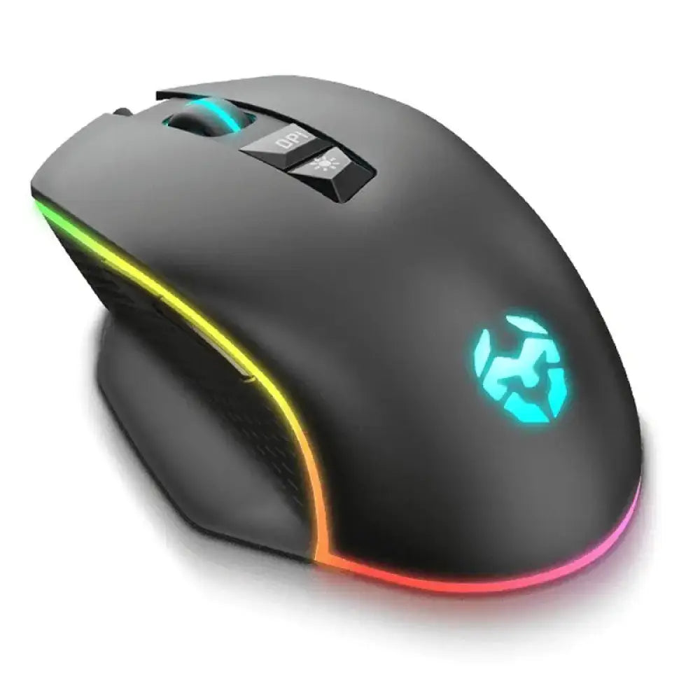 Krom Raton Gaming Keos RGB rainbow - detalle