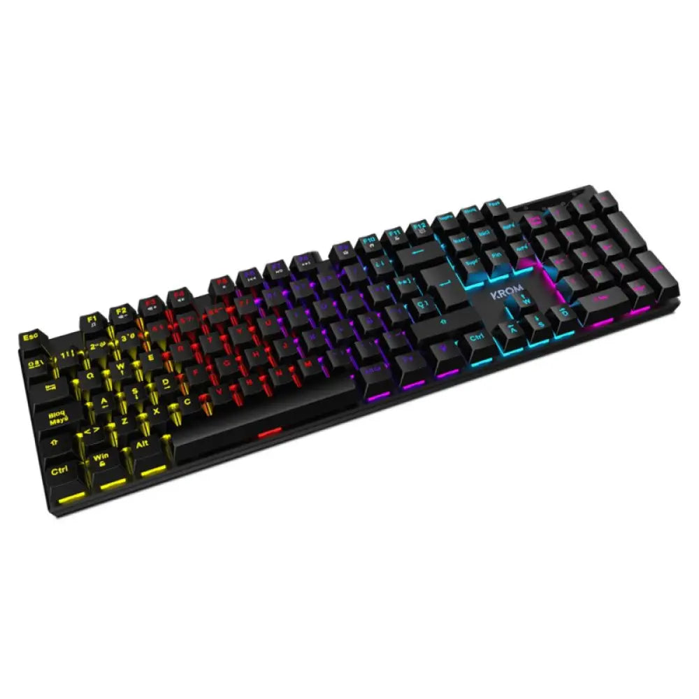 KROM teclado mecanico KASIC rgb - detalle