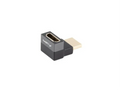 Lanberg AD-HDMI-08 adaptador de cable de vídeo HDMI tipo A (Estándar) Negro. Plata