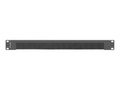 Lanberg AK-1103-B accesorio de bastidor Panel pasacables con cepillo
