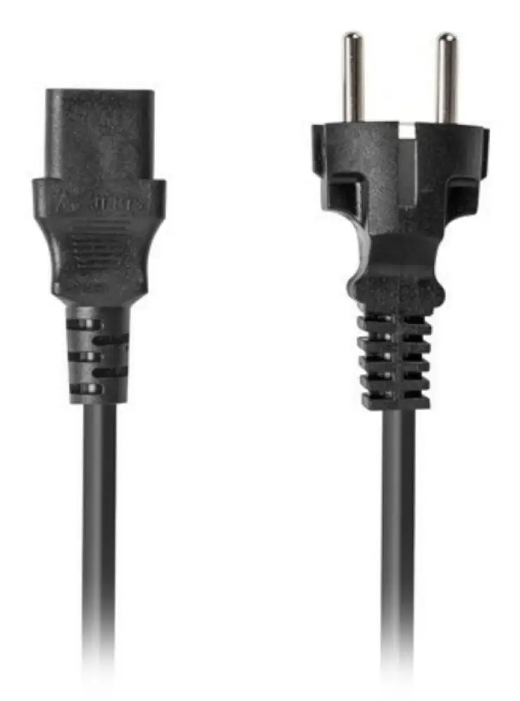 Lanberg CA-C13C-15CC-0018-BK cable de transmisión Negro 1.8 m C13 acoplador CEE7/7