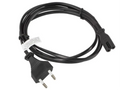 Lanberg CA-C7CA-10CC-0018-BK cable de transmisión Negro 1.8 m C7 acoplador CEE7/16