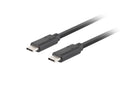 Lanberg CA-CMCM-32CU-0010-BK cable USB USB 3.2 Gen 2 (3.1 Gen 2) 1 m USB C Negro