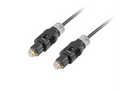 Lanberg CA-TOSL-10CC-0030-BK Cable de fibra óptica e InfiniBand 3 m Toslink Negro