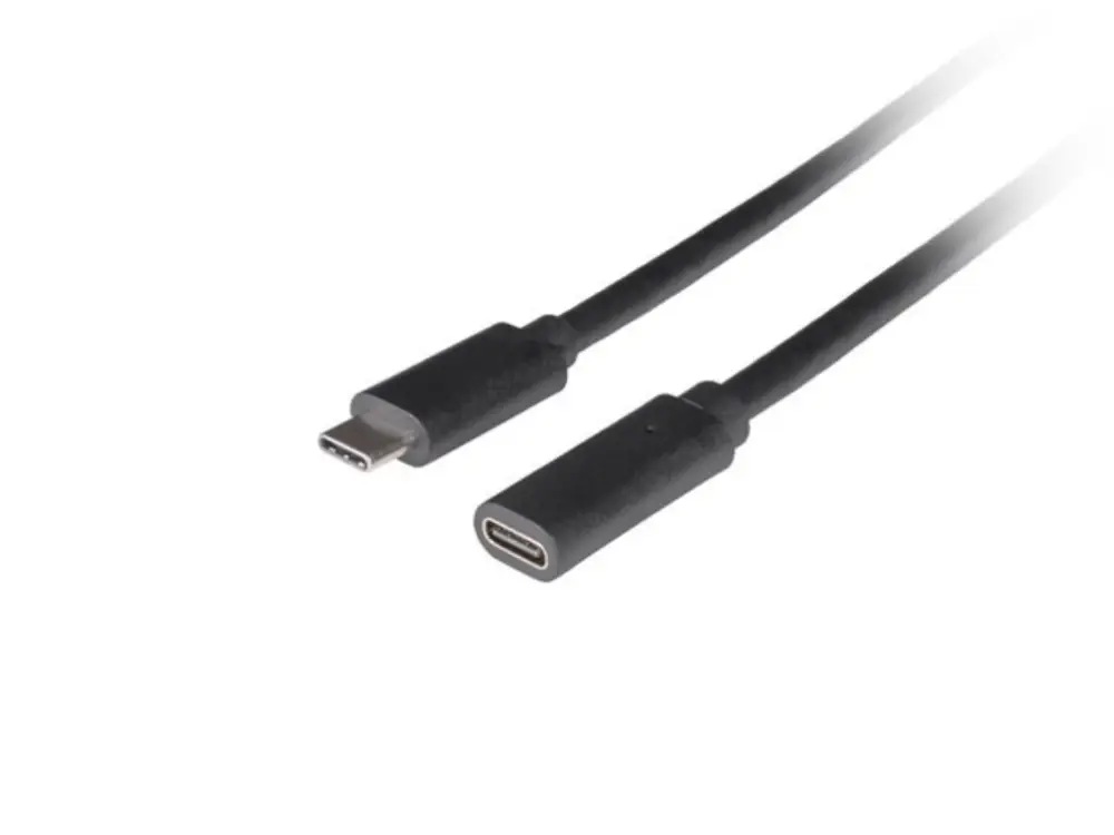 Lanberg CA-USBE-20CC-0005-BK cable USB USB 3.2 Gen 1 (3.1 Gen 1) 0.5 m USB C Negro