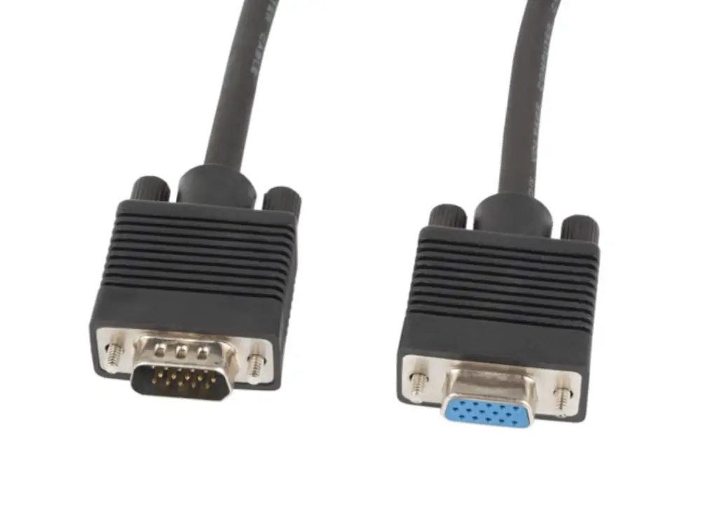 Lanberg CA-VGAC-10CC-0018-B+ cable VGA 1.8 m VGA (D-Sub) Negro