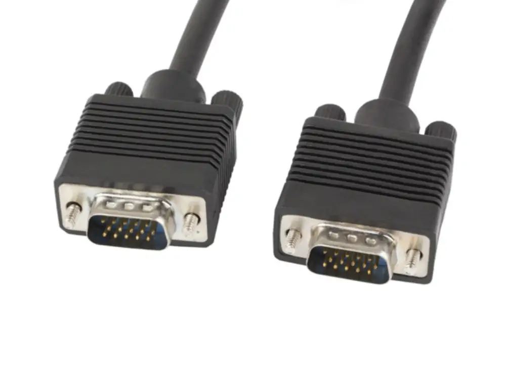 Lanberg CA-VGAC-10CC-0100-B cable VGA 10 m VGA (D-Sub) Negro