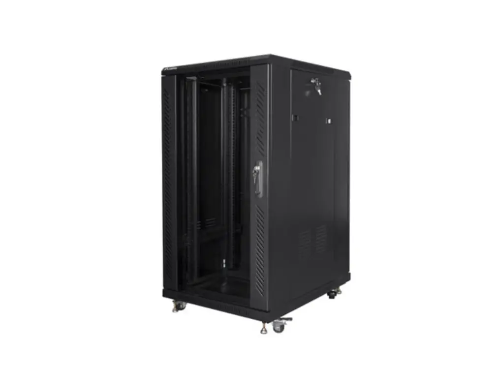 Lanberg FF01-6822-12B armario rack 22U Rack o bastidor independiente Negro