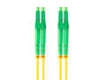 Lanberg FO-LALA-SD11-0010-YE Cable de fibra óptica e InfiniBand 1 m LC Amarillo