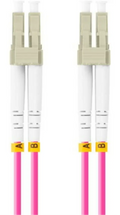 Lanberg FO-LULU-MD41-0005-VT Cable de fibra óptica e InfiniBand 0.5 m LC LC/UPC Violeta