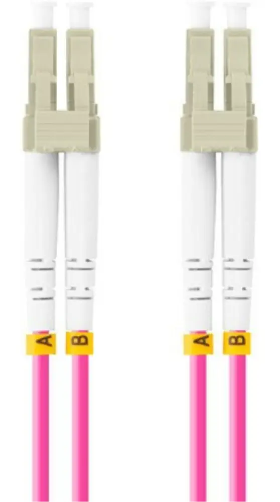 Lanberg FO-LULU-MD41-0005-VT Cable de fibra óptica e InfiniBand 0.5 m LC LC/UPC Violeta