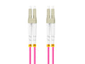 Lanberg FO-LULU-MD41-0020-VT Cable de fibra óptica e InfiniBand 2 m LC Violeta