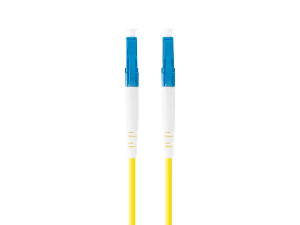 Lanberg FO-LULU-SS11-0010-YE Cable de fibra óptica e InfiniBand 1 m LC Amarillo