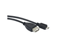 Lanberg OEM-0006 cable USB USB 2.0 0.15 m USB A Micro-USB B Negro