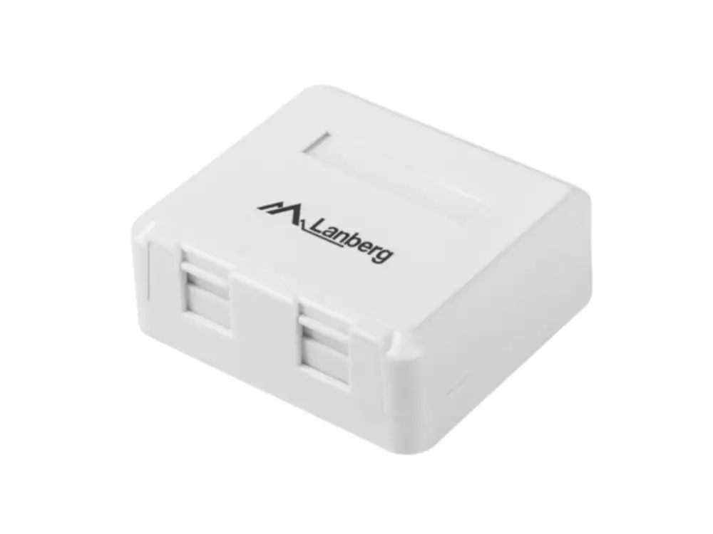 Lanberg OK1-0002-W caja de conexiones de red Cat6 Blanco