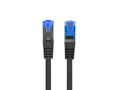 Lanberg PCF6A-10CC-0025-BK cable de red Negro 0.25 m Cat6a S/FTP (S-STP)