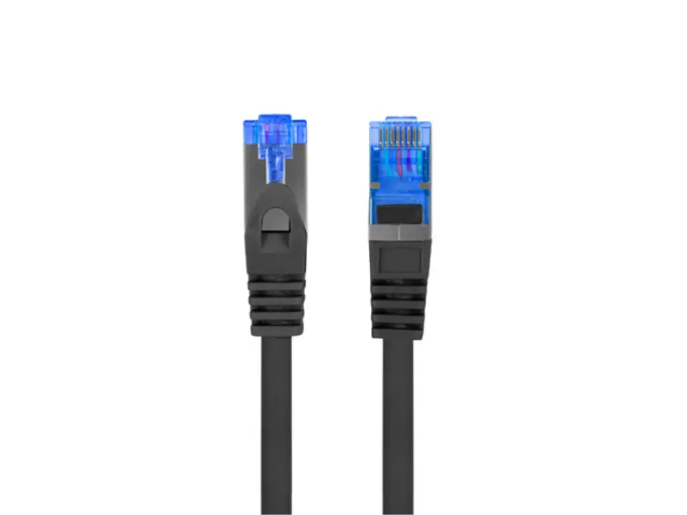 Lanberg PCF6A-10CC-0050-BK cable de red Negro 0.5 m Cat6a F/UTP (FTP)