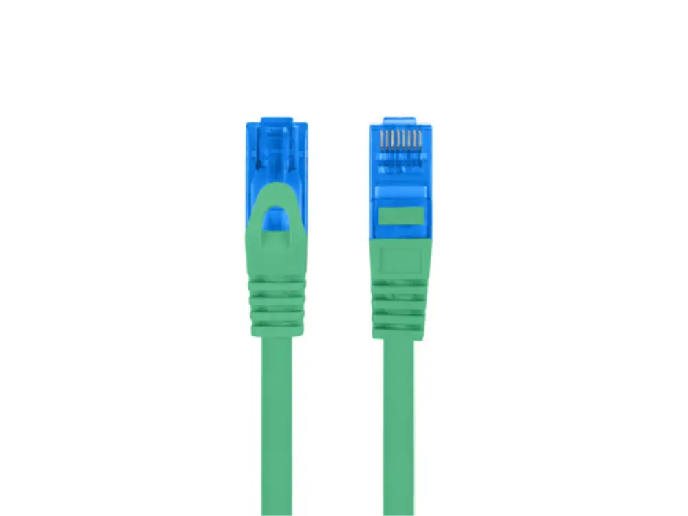 Lanberg PCF6A-10CC-1000-G cable de red Verde 10 m Cat6a S/FTP (S-STP)