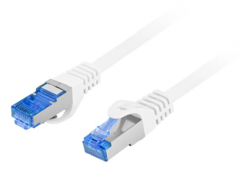 Lanberg PCF6A-10CC cable de red Blanco 5 m Cat6a S/FTP (S-STP)