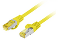 Lanberg PCF6A-10CU-0050-Y cable de red Amarillo 0.5 m Cat6a S/FTP (S-STP)