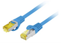 Lanberg PCF6A-10CU-0100-B cable de red Azul 1 m Cat6a S/FTP (S-STP)