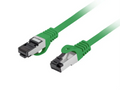 Lanberg PCF8-10CU-0050-G cable de red Verde 0.5 m Cat8.1 S/FTP (S-STP)