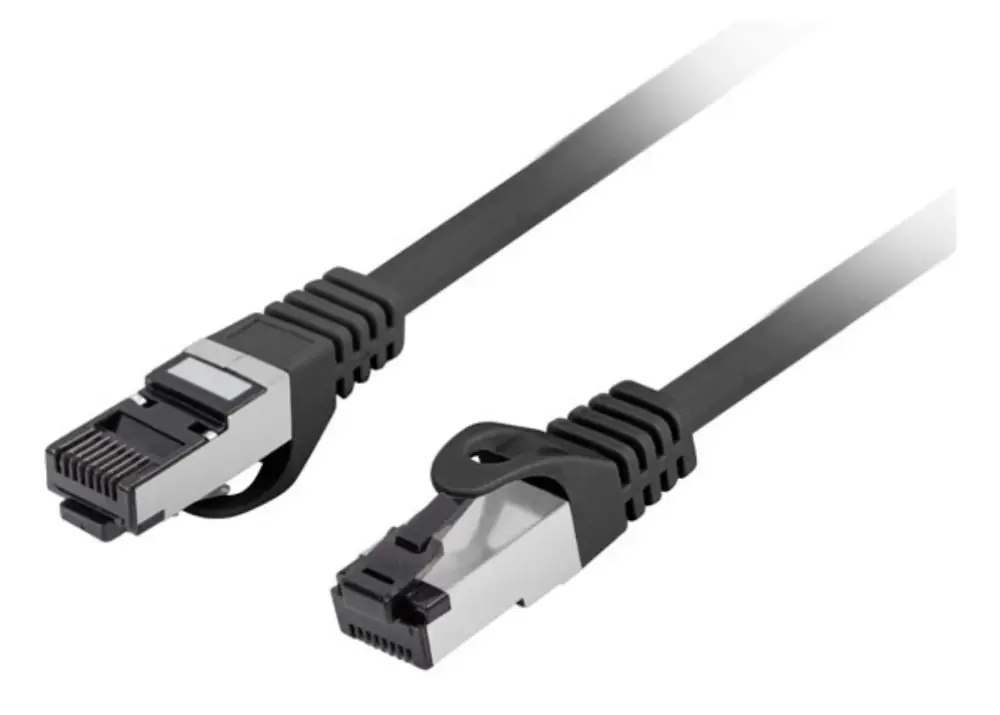 Lanberg PCF8-10CU-0100-BK cable de red Negro 1 m Cat8.1 S/FTP (S-STP)