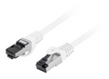 Lanberg PCF8-10CU-0100-W cable de red Blanco 1 m Cat8.1 S/FTP (S-STP)