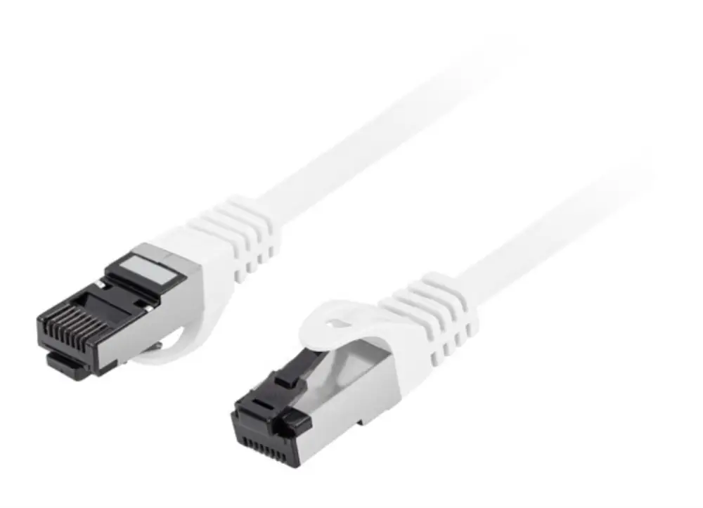 Lanberg PCF8-10CU-0100-W cable de red Blanco 1 m Cat8.1 S/FTP (S-STP)