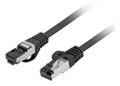 Lanberg PCF8-10CU-0300-BK cable de red Negro 3 m Cat8.1 S/FTP (S-STP)