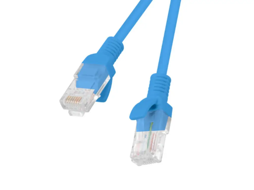 Lanberg PCU6-10CC-0025-B cable de red Azul 0.25 m Cat6 U/UTP (UTP)