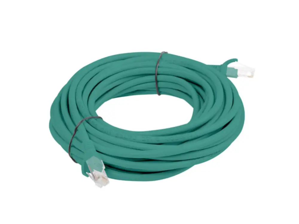 Lanberg PCU6-10CC-0500-G cable de red Verde 5 m Cat6 U/UTP (UTP)