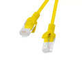 Lanberg PCU6-10CC-1000-Y cable de red Amarillo 10 m Cat6 U/UTP (UTP)