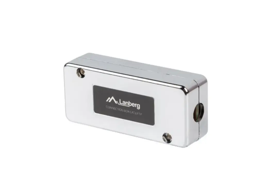 Lanberg PLC-6SL1-S caja de conexiones de red Cat6 Plata