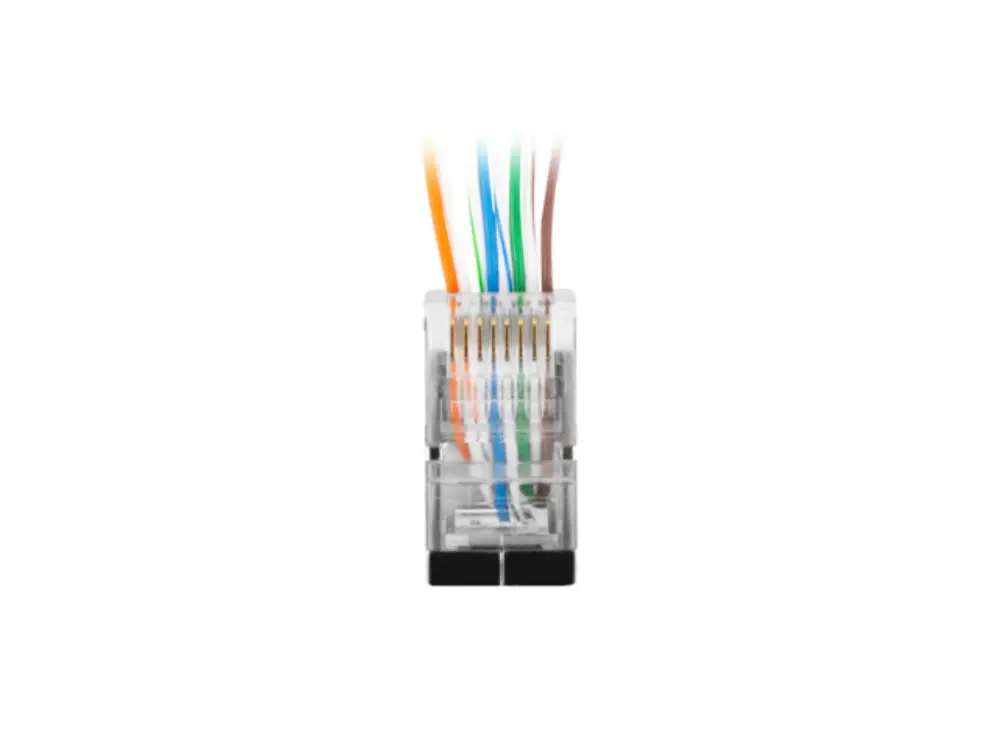 Lanberg PLS-6020EZ conector RJ45 Transparente