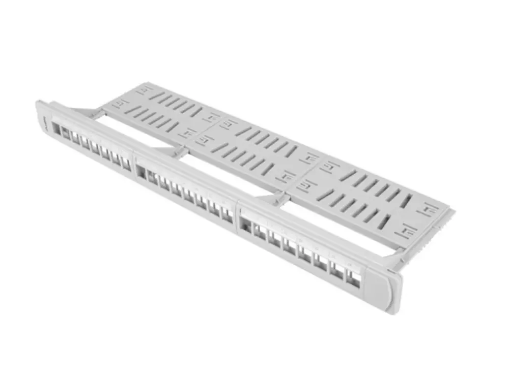 Lanberg PPKS-1124-S panel de parcheo 1U