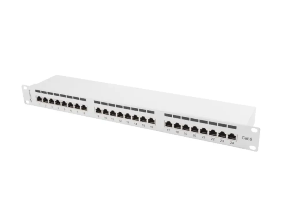 Lanberg PPS6-1024-S panel de parcheo 1U