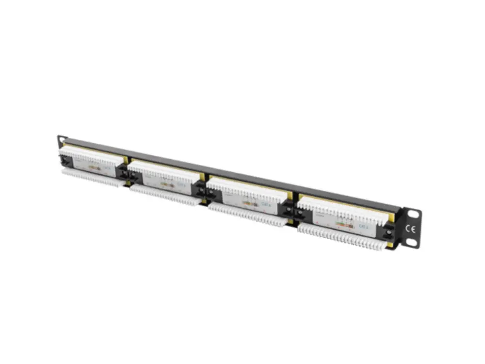 Lanberg PPU6-1024-B panel de parcheo 1U